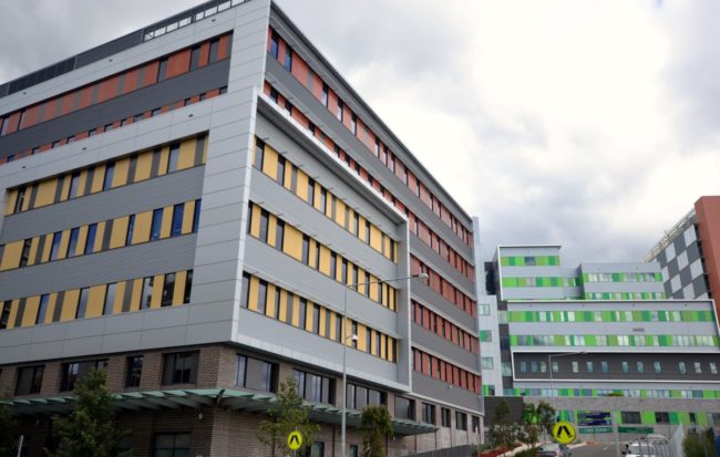 Hospital non combustible VitraPanel prefinished CFC