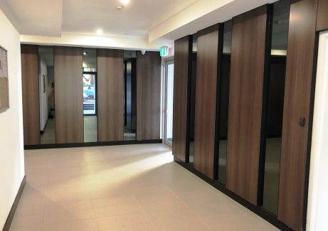 wood grain Vitrapanel printed panels